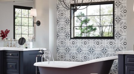 Flagler cabinet company, bathroom remodel in mahogany